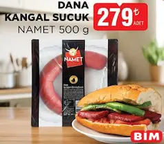 NAMET DANA KANGAL SUCUK 500 G fiyat ve kampanya bilgisi